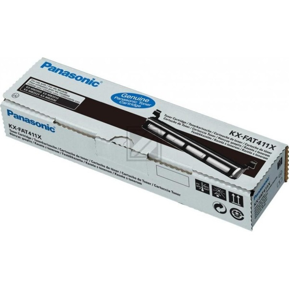 Panasonic Kx-Fat411X Toner Siyah Tonerler Fiyatı