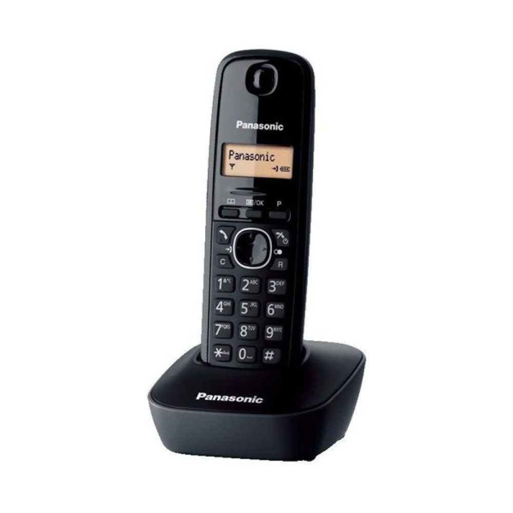 Panasonic Kx TG1611 Dect Telefon-Siyah_gri Dect Telefon, Siyah Telsiz Telefon Fiyatı