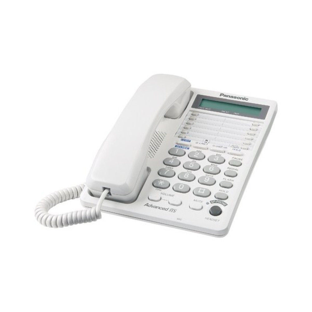 Panasonic Masa Telefonu Beyaz - Çift Hatlı Kx Ts208 Telefon Fiyatı
