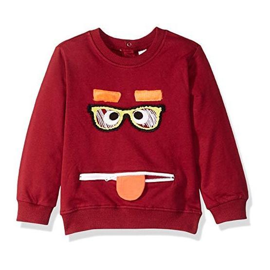 Panço 18216075 Bordo Erkek Çocuk Sweatshirt Erkek Çocuk Sweatshirt Fiyatı