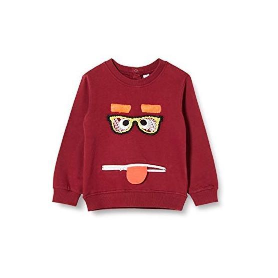 Panço 18216075 Bordo Erkek Çocuk Sweatshirt