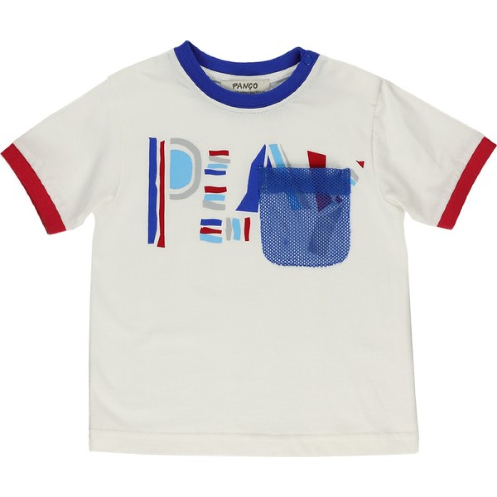 Panço Erkek Bebek Bisiklet Yakalı T-Shirt Bebek T-shirt Fiyatı
