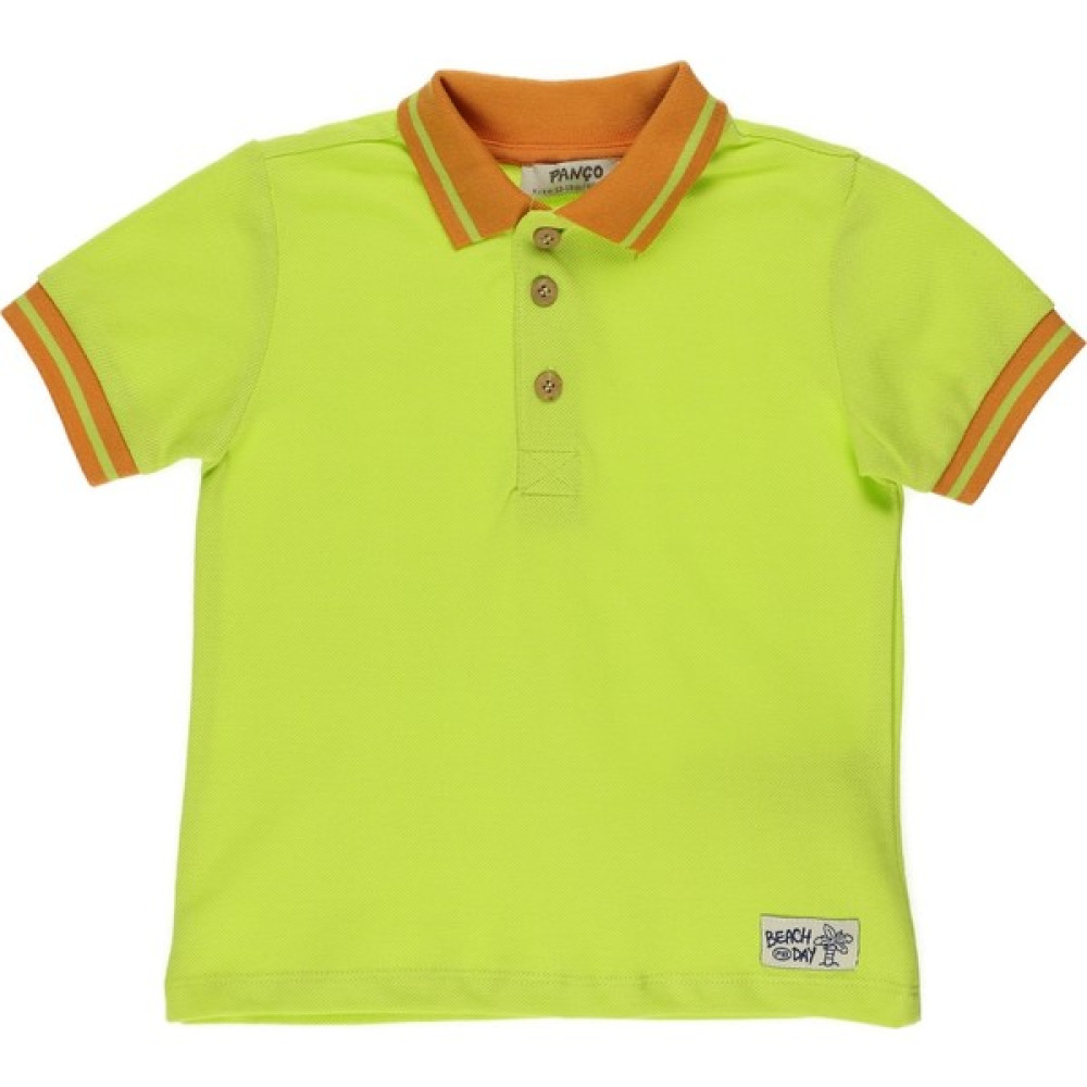 Panço Erkek Bebek Yakalı T-Shirt 2211BB05062 Bebek T-shirt Fiyatı