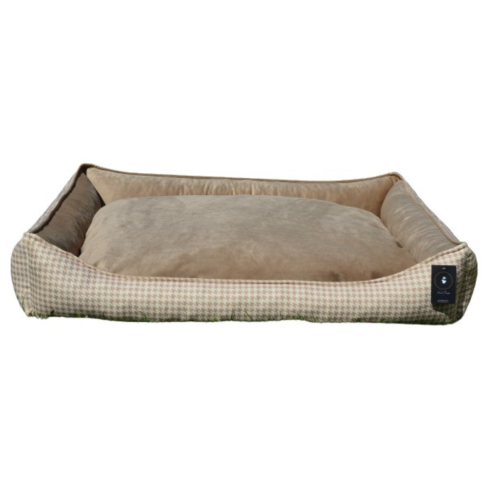 Panda Group Kahverengi (Kazayağı Desenli) Xxl Köpek Yatak ( 100 cm x 120 Cm) - Açık Kahverengi - 100 x 120 cm Evcil Hayvan Ürünleri Fiyatı