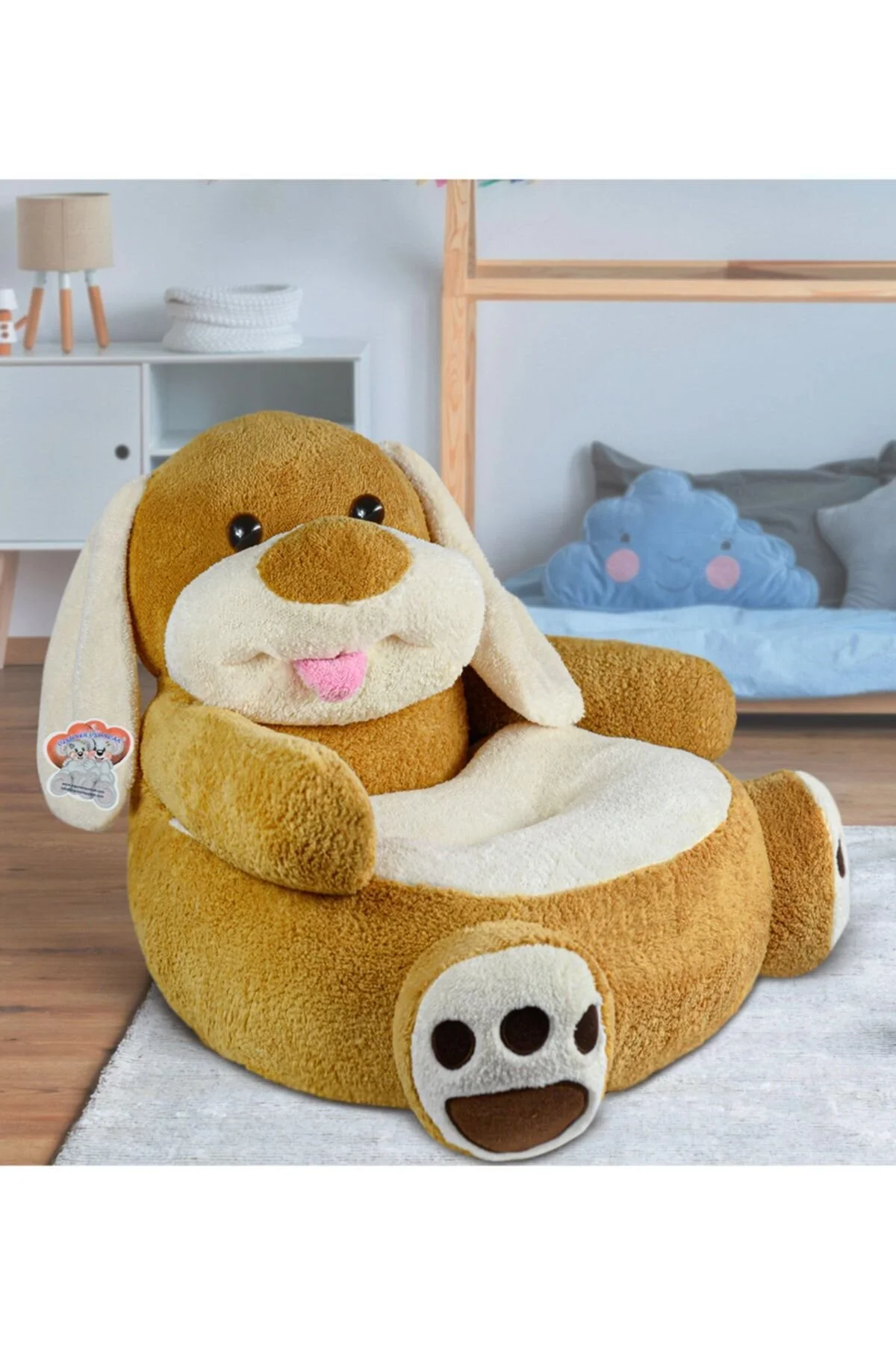 Pandamkee Köpek Peluş Bebek Çocuk Koltuğu (%100 Yerli)" Peluş Oyuncaklar Fiyatı