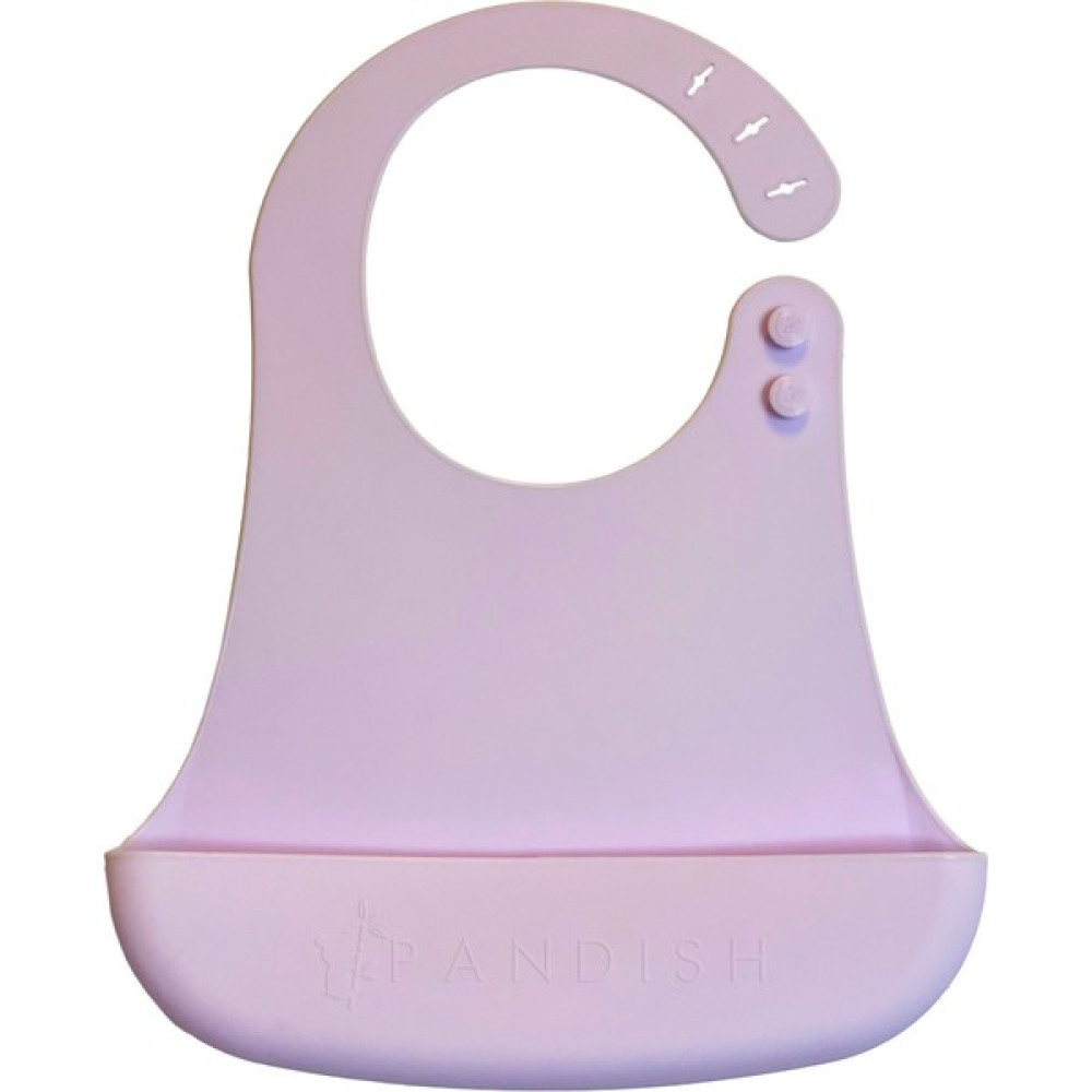 Pandish Baby Bibsy Silikon Önlük Lilac -Lila - Lila - Standart Mama Önlüğü Fiyatı