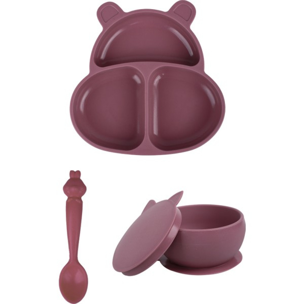 Pandish Beslenme Seti Huppo, Hamham, Kitten Velvet Purple -Bordo - Bordo Mama Seti Fiyatı