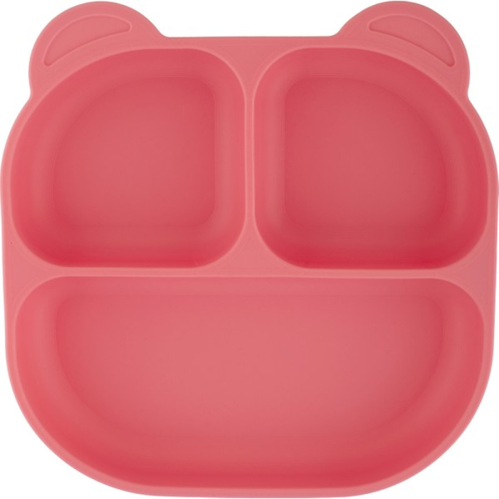 Pandish Mamma Vakum Tabanlı Silikon Mama Tabağı Bubble Gum Pink - Pembe Mama Seti Fiyatı