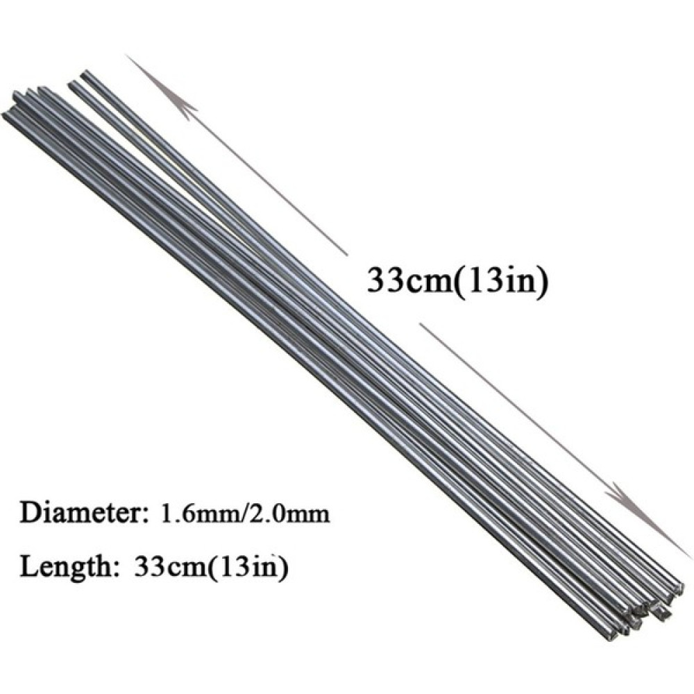 Pandoraplanet 50 Adet Evrensel Kaynak Çubukları Bakır Alüminyum Demir Paslanmaz Çelik Fux Özlü Kaynak Çubuğu Kaynak Teli Elektrot 33CM x 1.6mm (Yur... Kaynak Makineleri Fiyatı