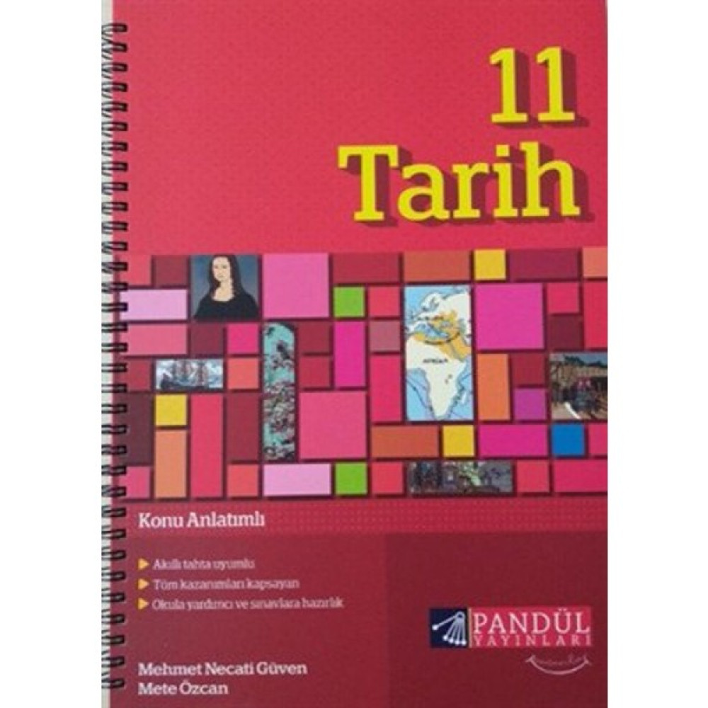 Pandül Yayınları 11. Sınıf Tarih Defteri Ders Sınav Kitapları Fiyatı