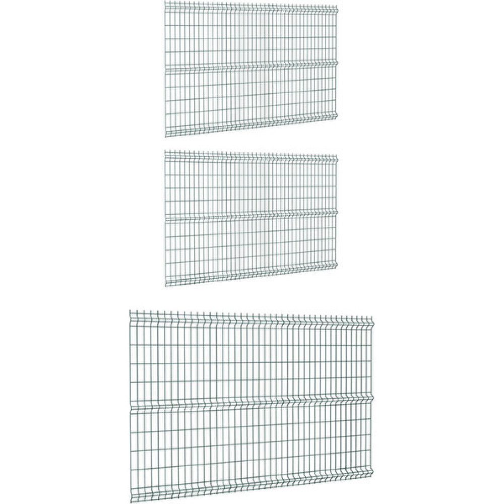 Panel Çit Market Pcm 3'lü Panel Çit Teli 120X250 cm Çift Telli Avantaj Paketi (7,5 Metre) Bahçe Çiti Fiyatı