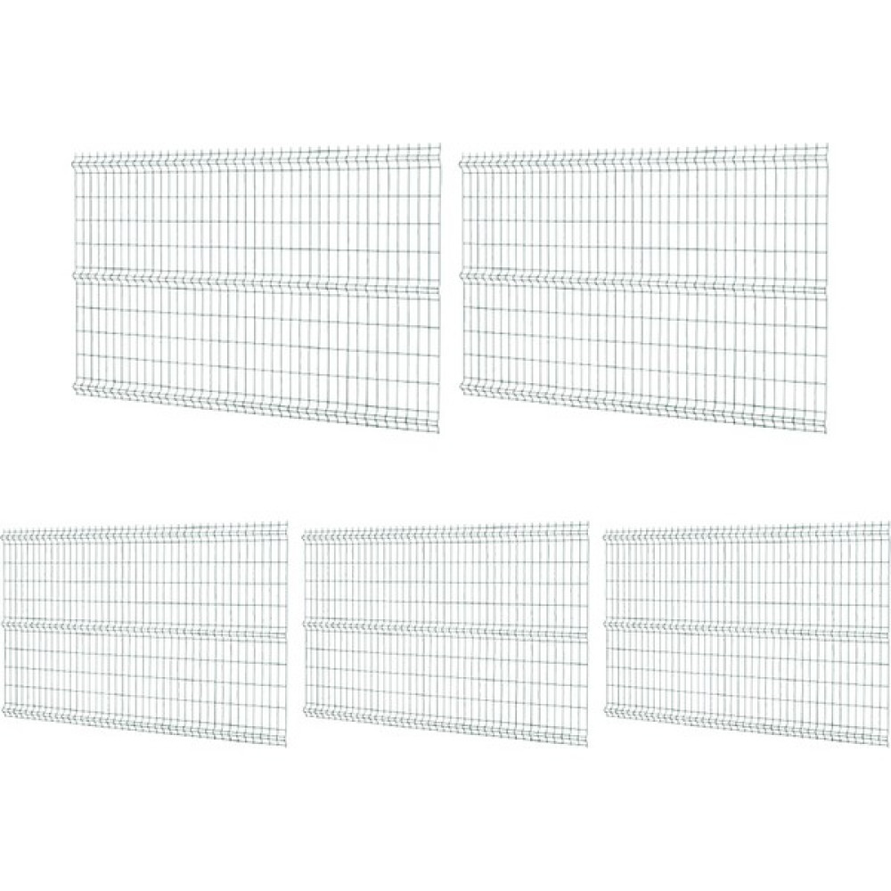 Panel Çit Market Pcm 5'li Panel Çit Teli 75X250 cm Çift Telli Yeşil Avantaj Paketi (12,5 Metre) Bahçe Çiti Fiyatı