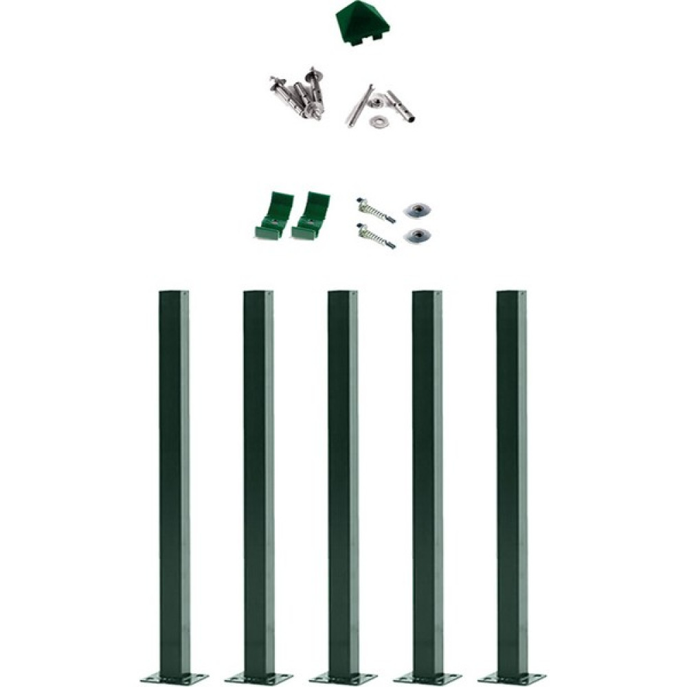 Panel Çit Market Pcm Panel Çit Direği 75 cm Aksesuarlı (5 Adet) Bahçe Çiti Fiyatı