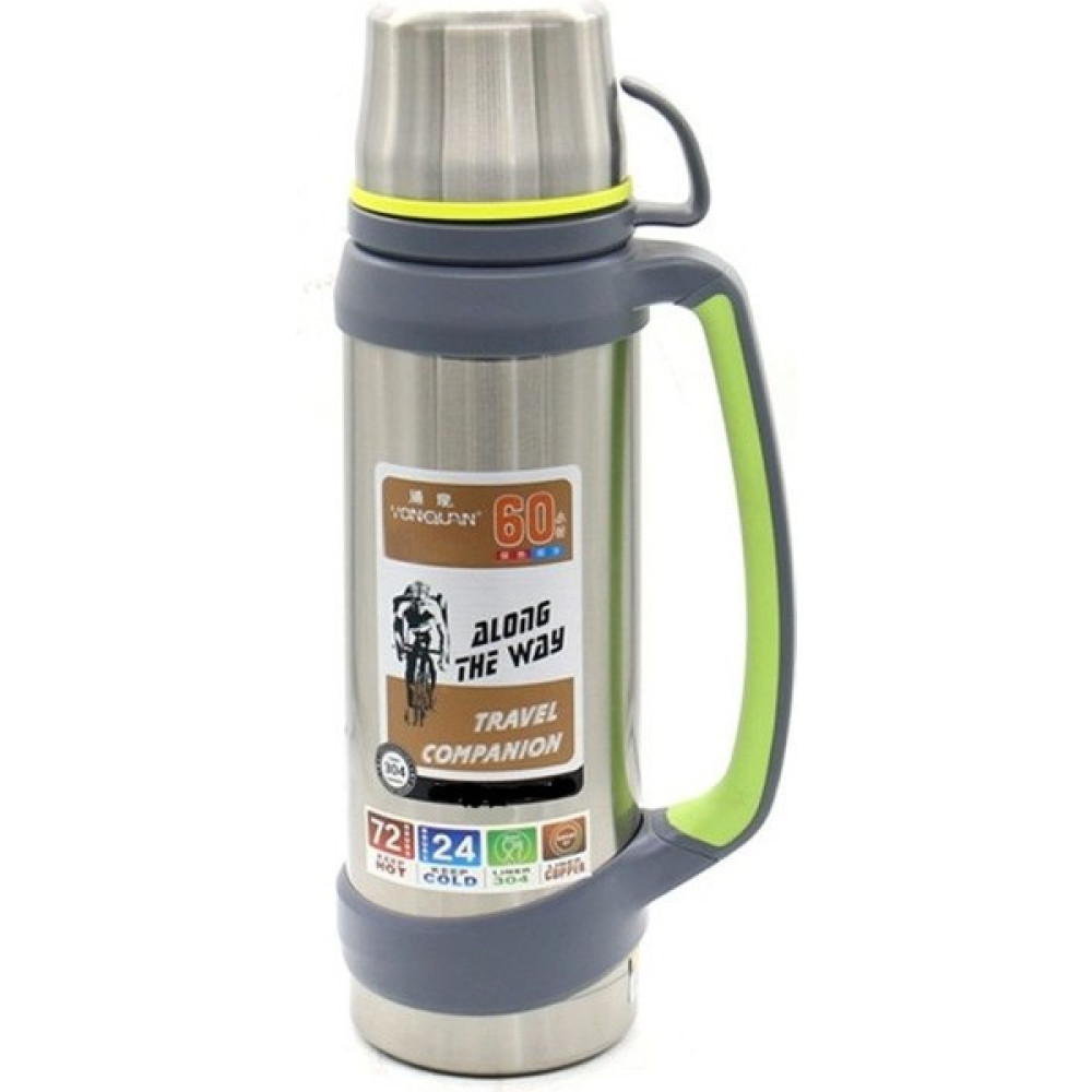 Pangolin Outdoors 2000 ml. Paslanmaz Çelik Termos - Gümüş (Yurt Dışından) Kamp Mutfağı Fiyatı