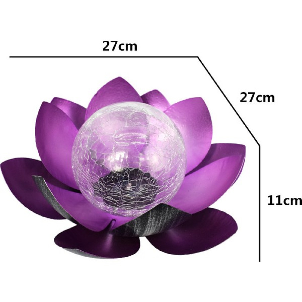Pangolin Outdoors Açık Bahçe Solar Lotus Işık Bahçe Dekoratif Işık (Yurt Dışından) - Mor Dış Mekan & Bahçe Oyuncakları Fiyatı