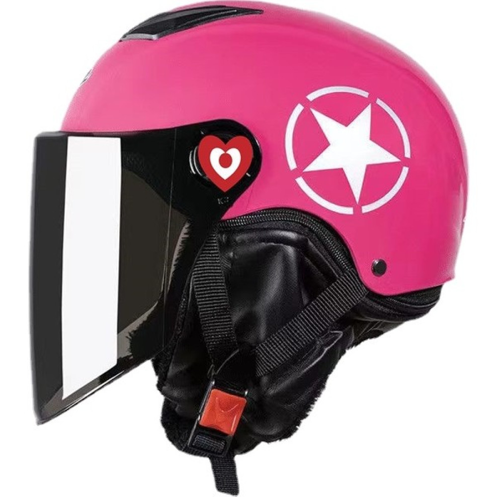 Pangolin Outdoors Harley Elektrikli Araç Kaskı - Pembe (Yurt Dışından) - Standart Motorsiklet Kaskları Fiyatı