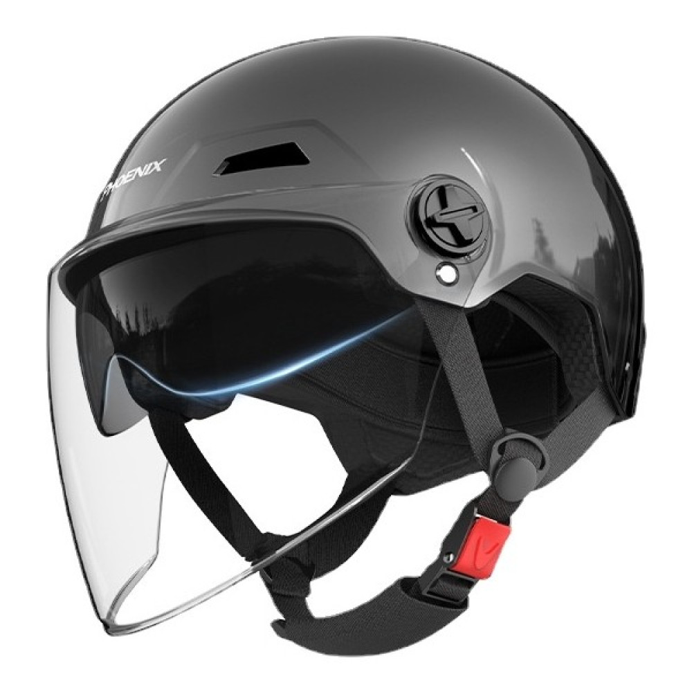 Pangolin Outdoors Yarım Kask Elektrikli Araç Kaskı (Yurt Dışından) - Gri - Standart Motorsiklet Kaskları Fiyatı