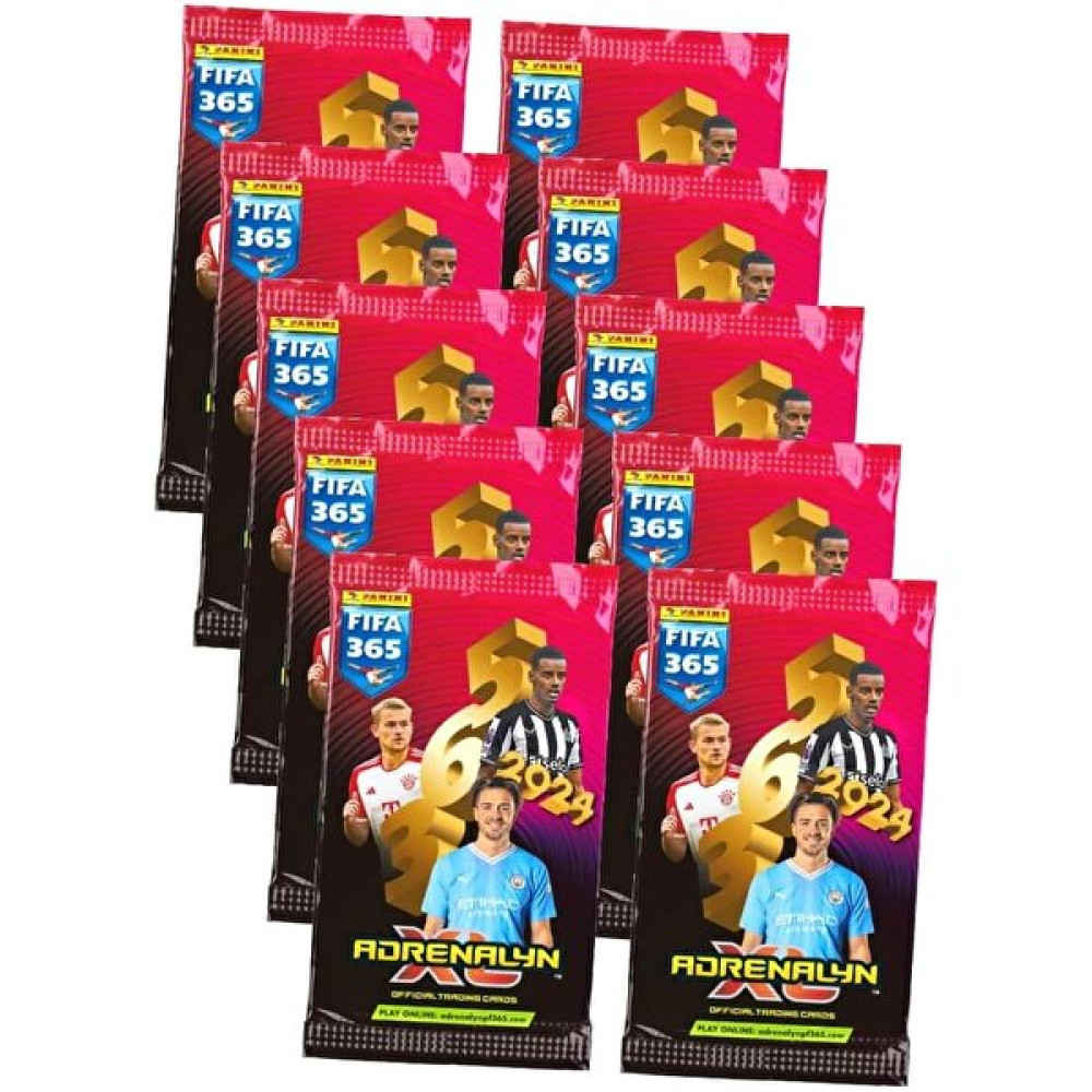 Panini Adrenalyn Fifa 365 - 2024 Official Trading Card Futbolcu Kartları 10 Paket (60 Kart) Oyun Takımları Fiyatı