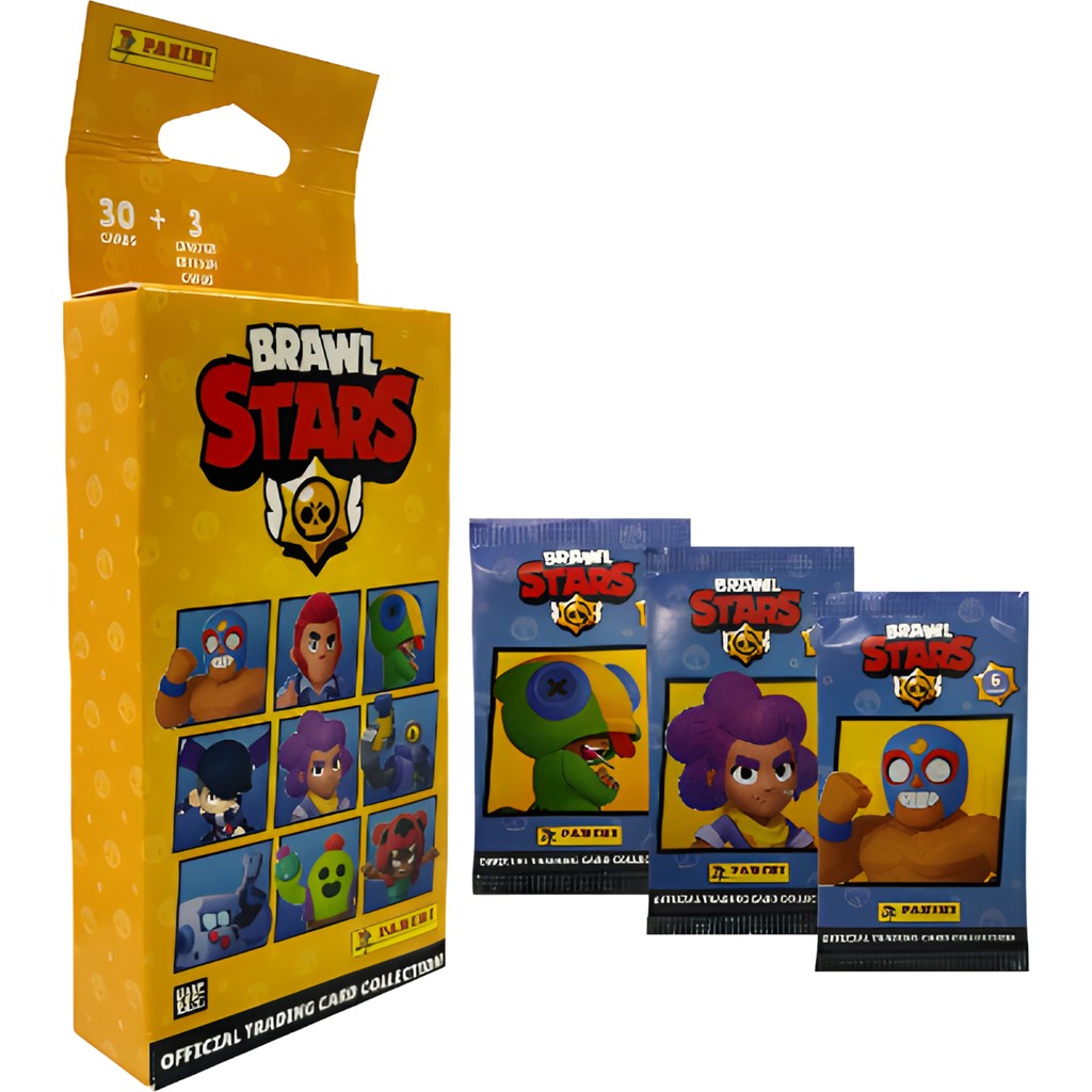 Panini Brawl Stars Blister 2025 Ticaret Kartları 30 Kart + 3 Limited Edition Özel Parlak Baskı Diğer Fiyatı