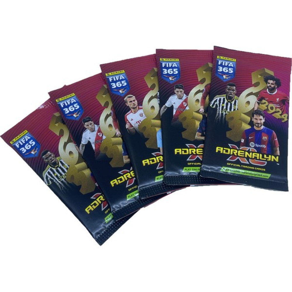 Panini Fifa 365 2024 Trading Futbolcu Kartları ( 5paket 30ADET Kart) Oyun Takımları Fiyatı