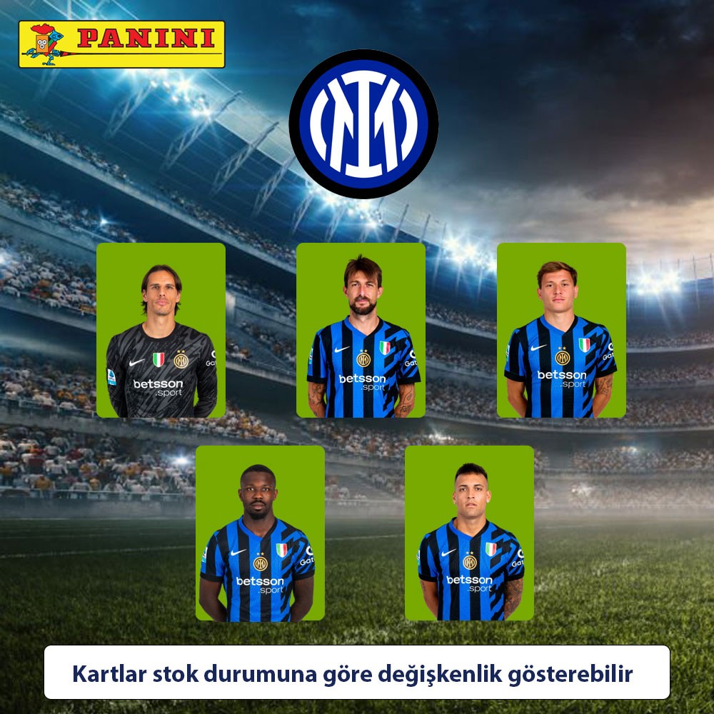 Panini Fıfa 365 - 5 Adet Inter Milan Oyuncu Kartı Diğer Fiyatı