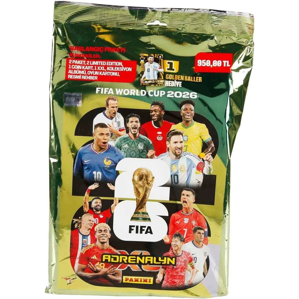 Panini Fıfa World Cup 2026 Mega Başlangıç - 26x3x37 cm SSD / Solid State Drive Fiyatı