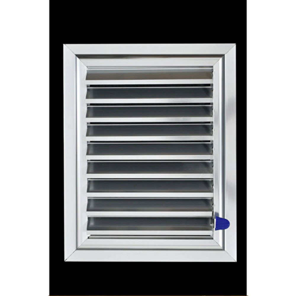Panjur Dünyasi Alüminyum Parlak Eloksal Banyo Wc Panjur Menfez - 60 x 60 cm Nalburiye & Hırdavat Fiyatı