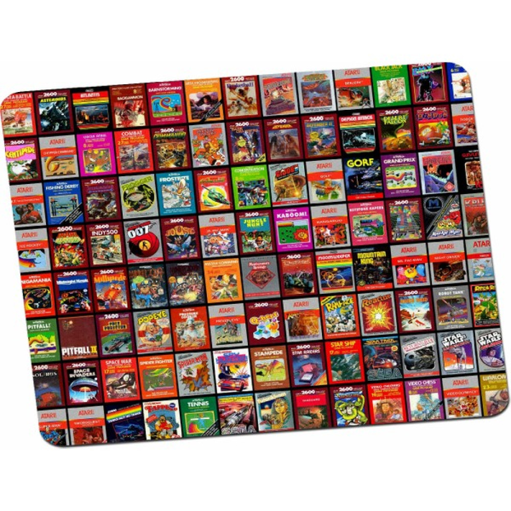Panorama Ajans Nostalj Atari Kaset Oyunları Mouse Pad Mouse Pad Fiyatı