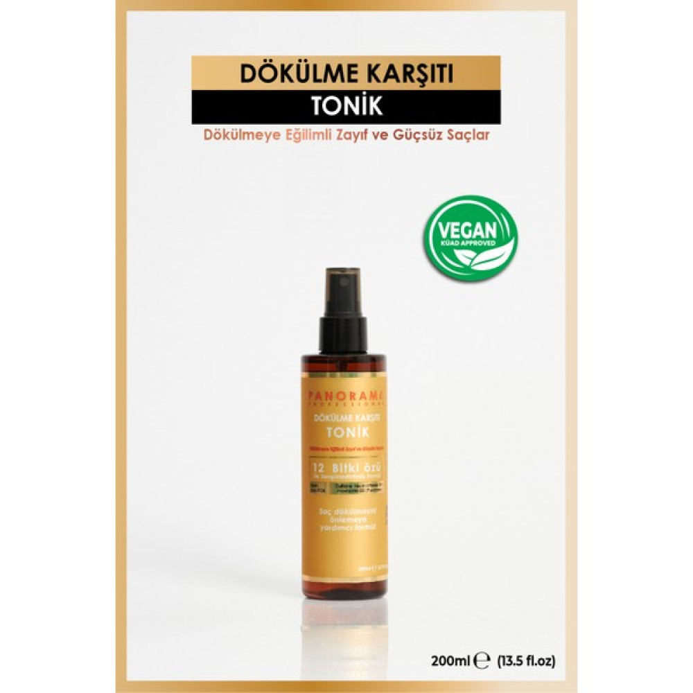 Panorama Professional Tonik 200 ml /biotin Caffein Niacin (Vitamin B3) Zinc PcaProvitamin B5 (Panthenol)-VEGAN - SÜLFATSIZ Saç Bakım Maskeleri & Serumlar & Spreyler Fiyatı