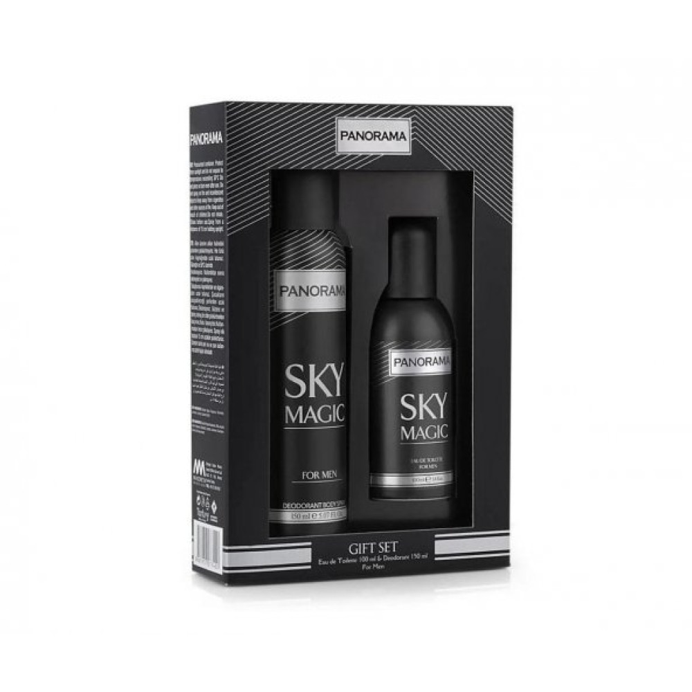 Panorama Sky Magic Erkek Parfum Ve Deodorant Seti (100 Ml Edt + 150 Ml Spray Deodorant) Erkek Parfümleri Fiyatı