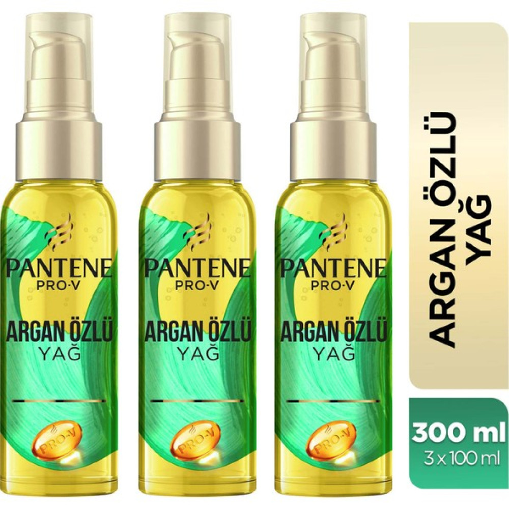 Pantene Doğal Sentez Saç Bakım Serumu Argan Yağlı Elixir 100 ml x 3 Saç Bakım Maskeleri & Serumlar & Spreyler Fiyatı