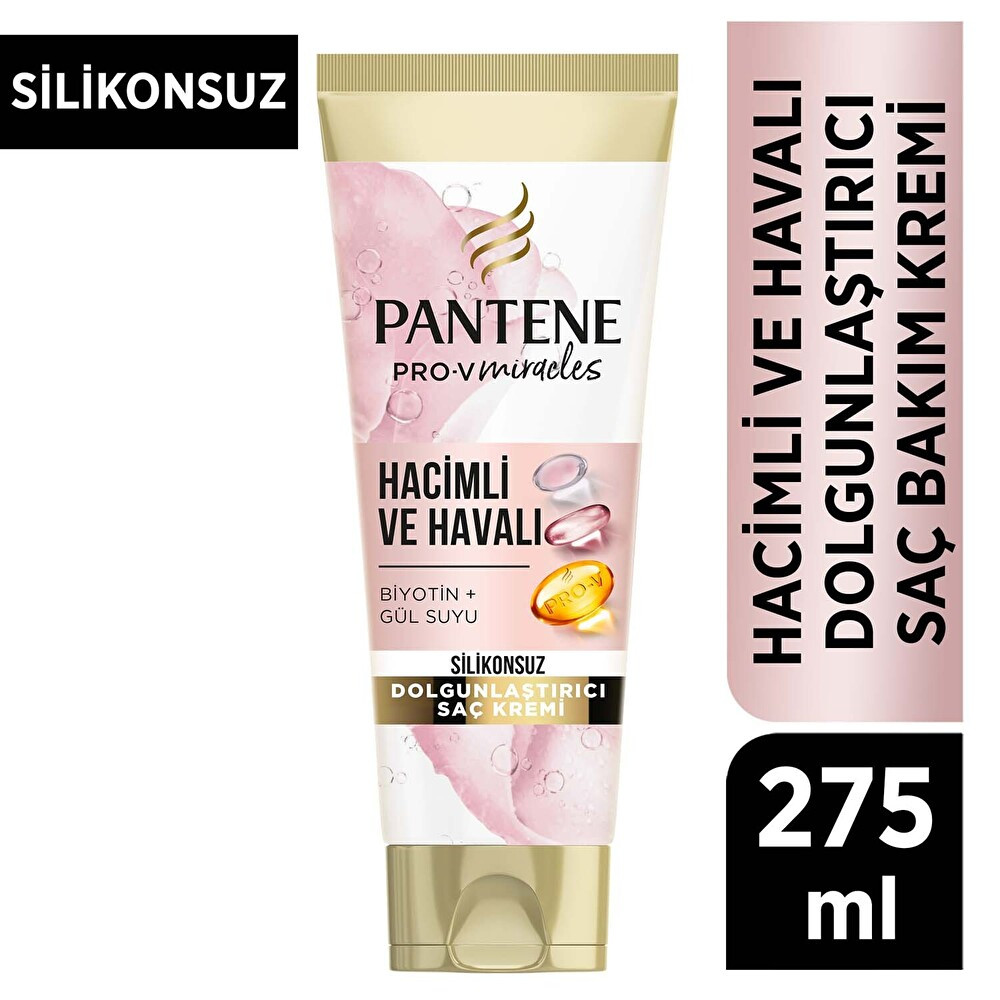 Pantene Hacimli Ve Havalı Krem 275 ml Şampuan ve Saç Kremi Fiyatı