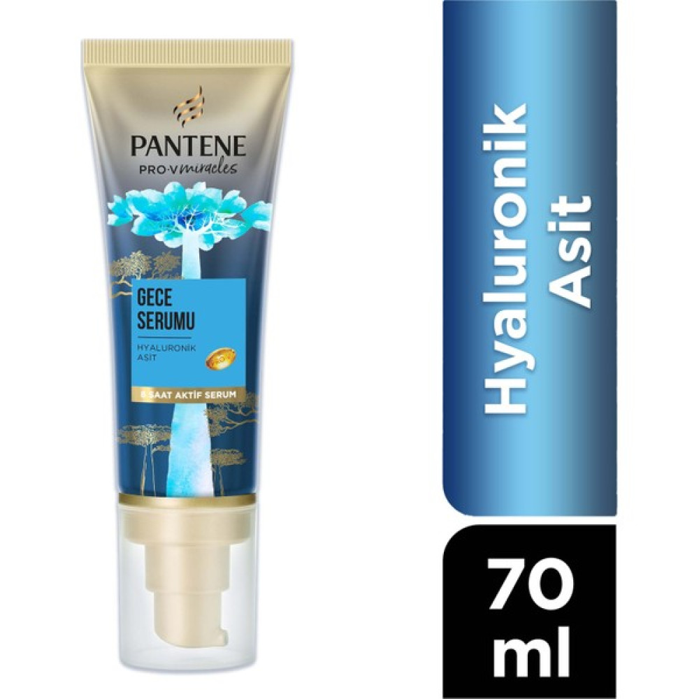 Pantene Miracles Hydra Glow Gece Serumu, 70 ml Saç Bakım Maskeleri & Serumlar & Spreyler Fiyatı