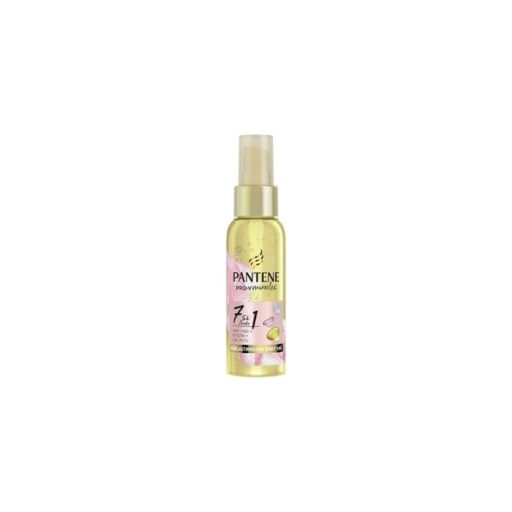 Pantene Pro-V 7'Si 1 Arada Hint Yağı Biotin Gül Suyu Ağırlaştırmayan Saç Sprey Yağı 100 Ml Saç Bakım Maskeleri & Serumlar & Spreyler Fiyatı