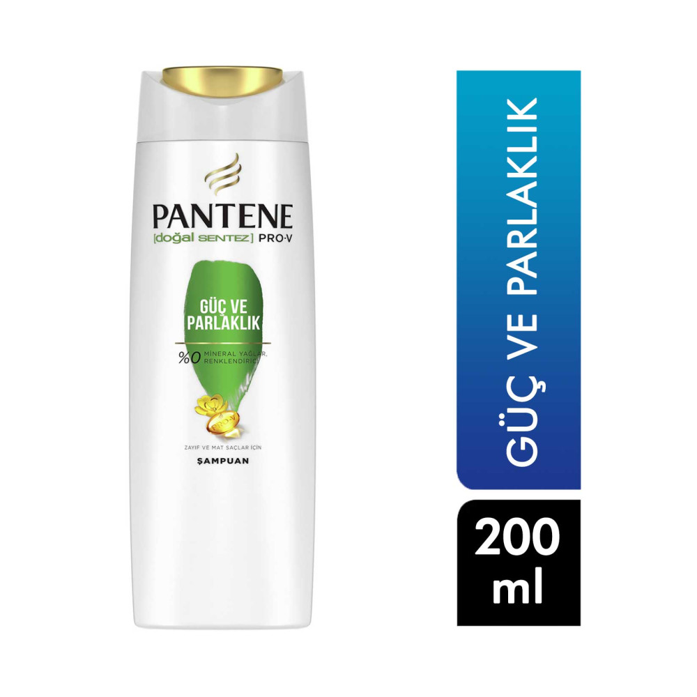 Pantene Şampuan 200 ml Güç & Parlaklık Şampuan ve Saç Kremi Fiyatı