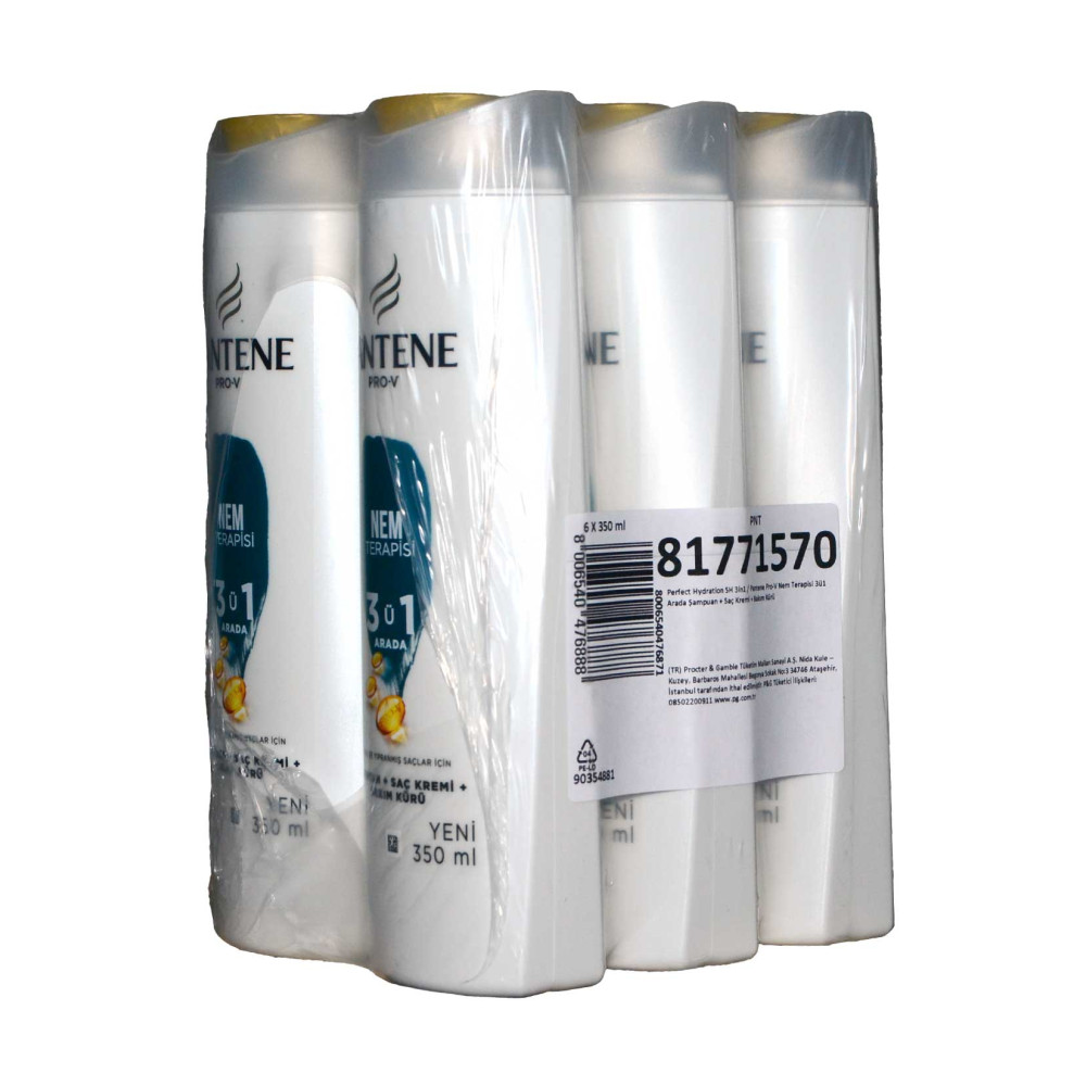 Pantene Şampuan 350 ml 3'ü 1 Arada Nem Terapisi