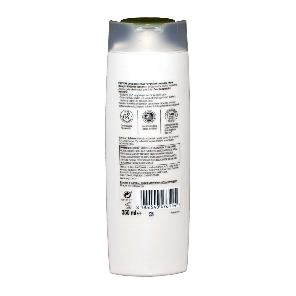 Pantene Şampuan 350 ml Güç & Parlaklık