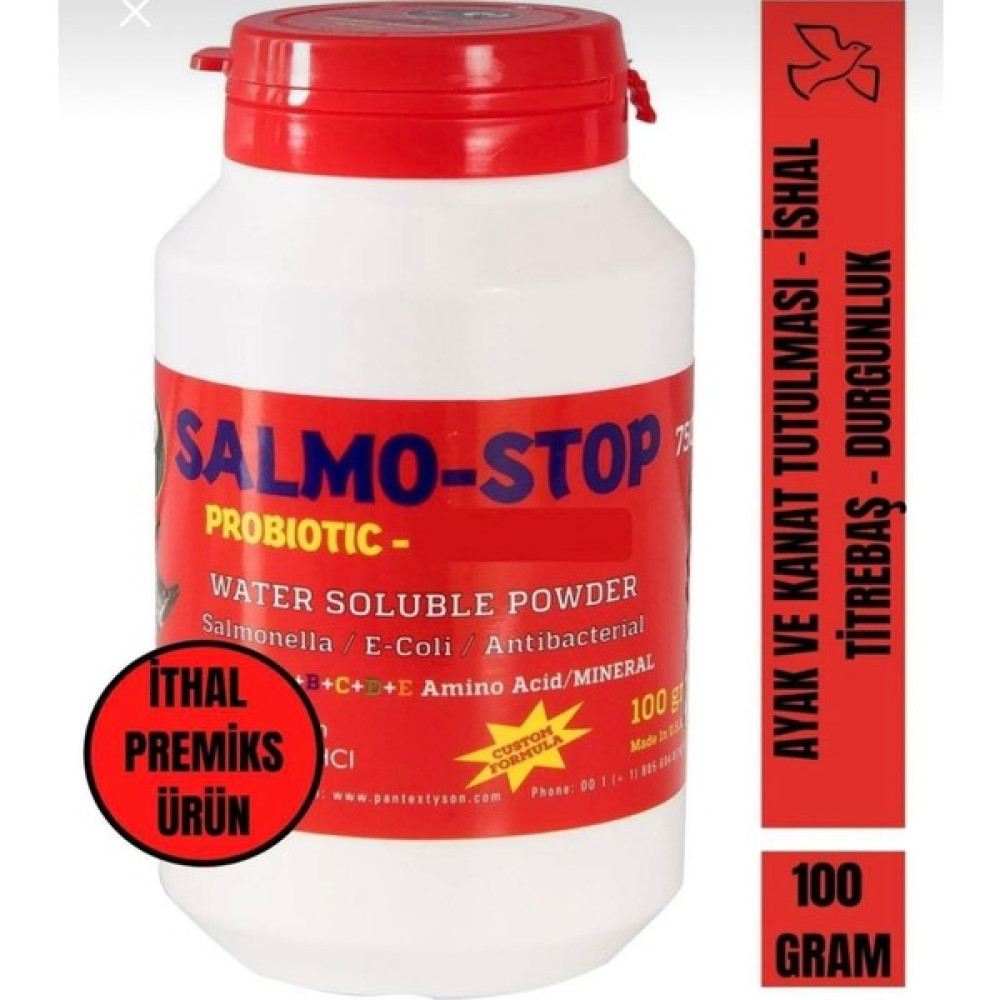 Pantextyson Salmo-Stop 100 Gram Evcil Hayvan Ürünleri Fiyatı