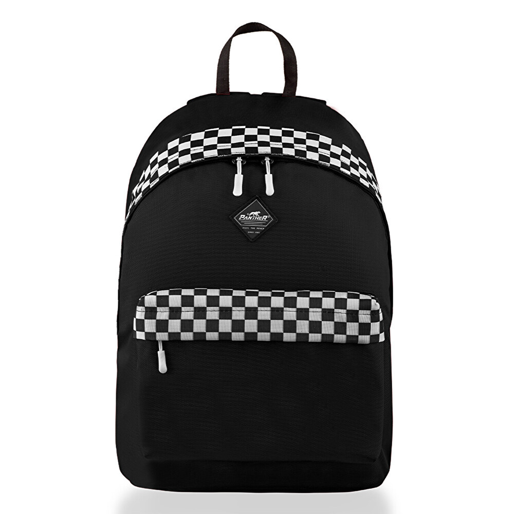 Panther PT-0648 Plaid Mavi Sırt Çantası Okul Malzemeleri Fiyatı