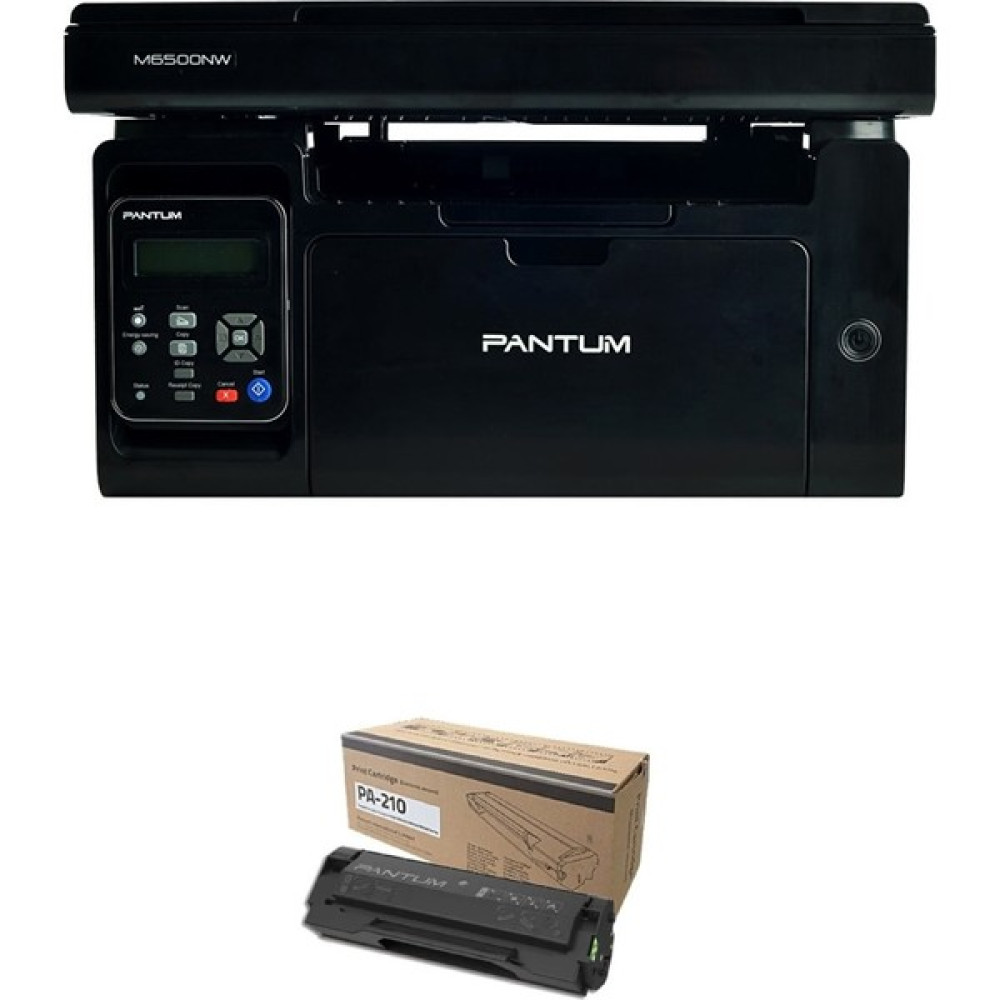 Pantum M6500NW Wifi Çok Fonksiyonlu Lazer Yazıcı +1 Adet PA-210EV Toner - Siyah Yazıcılar Fiyatı