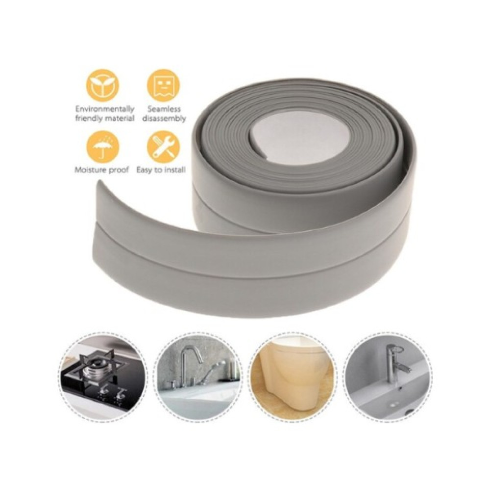 Paoss Gri Su Sızdırmaz Banyo Mutfak Lavabo Küvet Izolasyon Şerit Bant 3,2*25 mm - 0 Nalburiye & Hırdavat Fiyatı