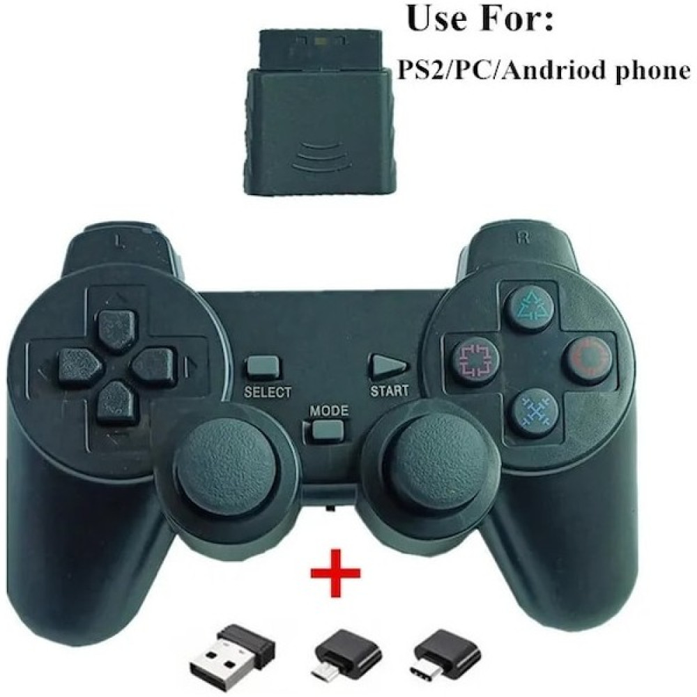 Papajack Clear-2.4g Kablosuz Denetleyici Ps2 Gamepad Için Ps2 Kablosuz Oyun Kolu Için Ps2 Pc Android Telefon Oyun Denetleyicisi (Yurt Dışından) Konsol Aksesuarları Fiyatı