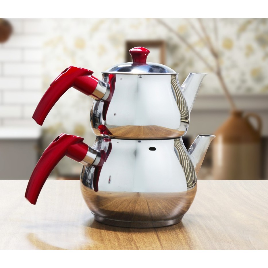 Papatyam Küre Kendinden Süzgeçli Çaydanlık Mini Boy Çay / Çaydanlık Setleri Fiyatı