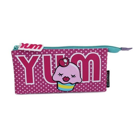 Pape 3 Bölmeli Yum Cupcake Düz Kalem Kutusu Kalemlik (Kalem Kutusu) Fiyatı