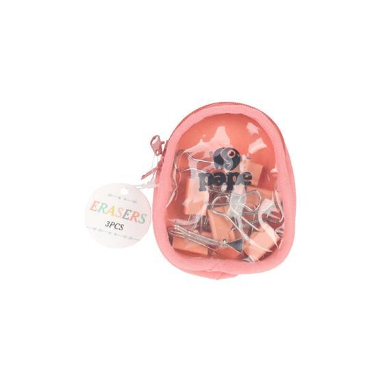 Pape SC200363 Çantalı 10'lu Pembe Kıskaç
