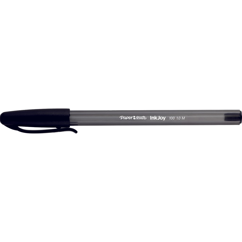 Paper Mate Inkjoy 100 Kapaklı Ulv M Uç Siyah Tükenmez Kalem Fiyatı