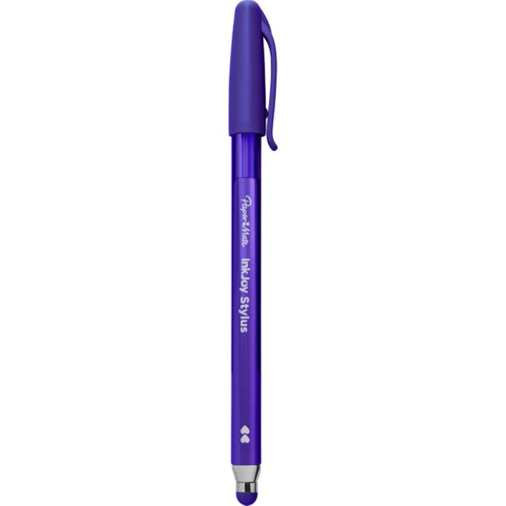 Paper Mate Inkjoy Stylus Tükenmez + Dokunmatik Ekran Kalemi Mor Tükenmez Kalem Fiyatı
