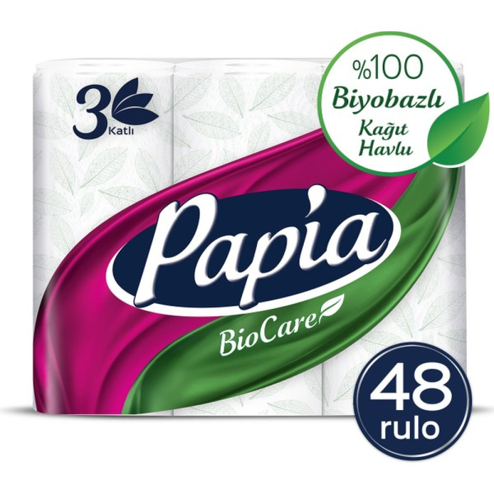 Papia Biocare Havlu 48 Rulo Kağıt Havlu Fiyatı