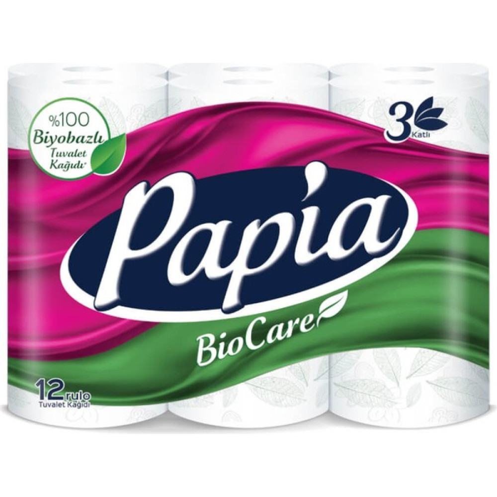 Papia Biocare Tuvalet Kağıdı 12'li Tuvalet Kağıdı Fiyatı