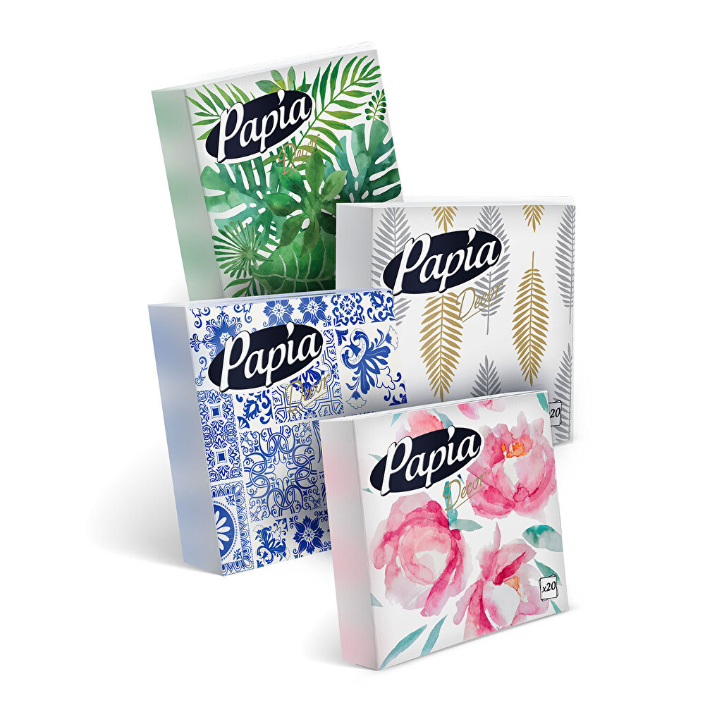 Papia Decor Peçete 20'li Kağıt Mendil Fiyatı